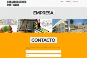 Web CONSTRUCCIONES PORTICADA